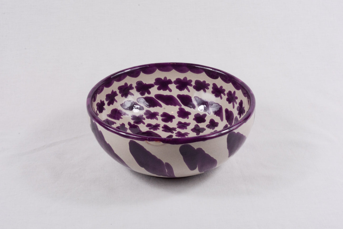 Cuenco mediano morado