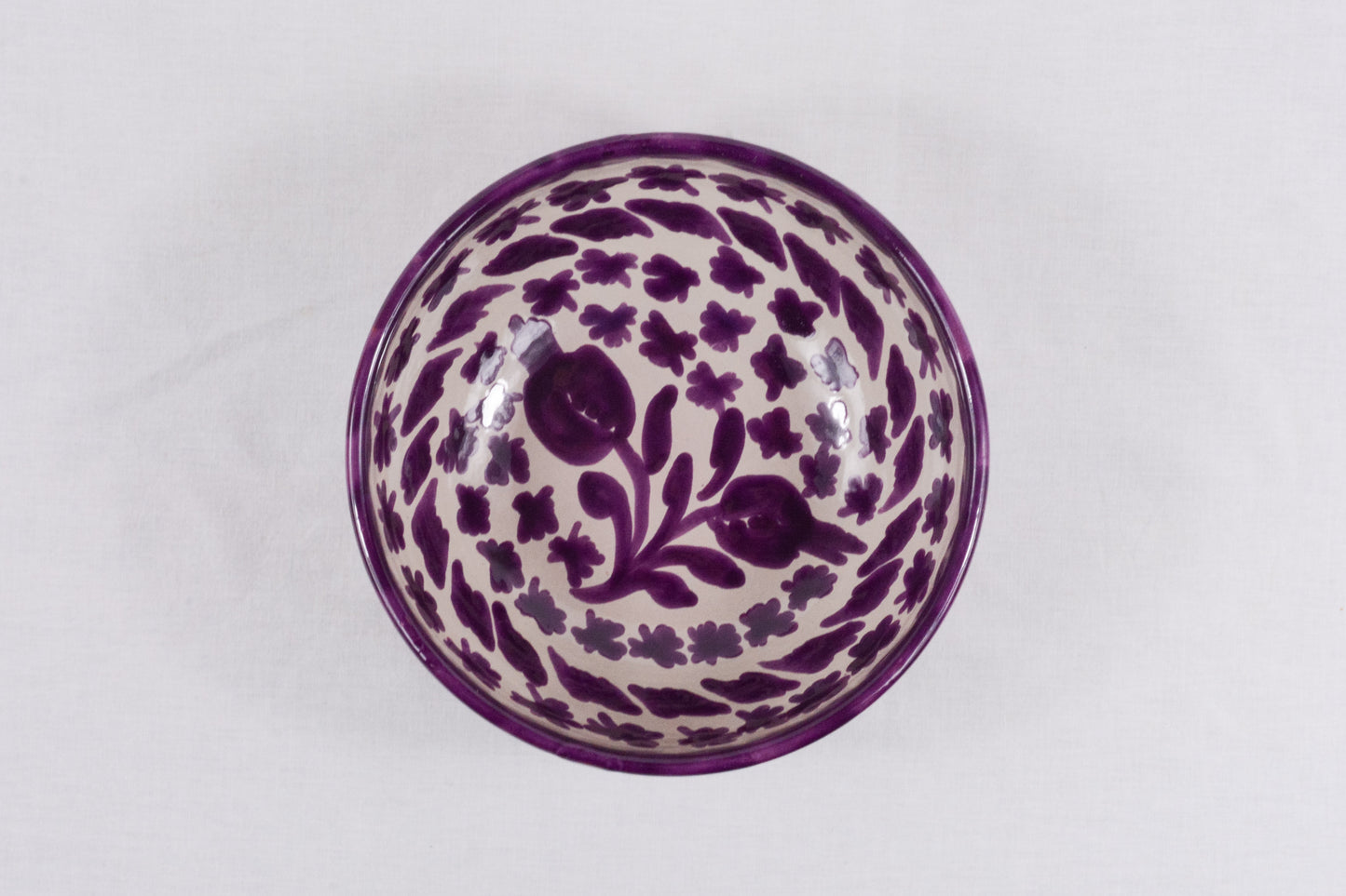 Cuenco mediano morado