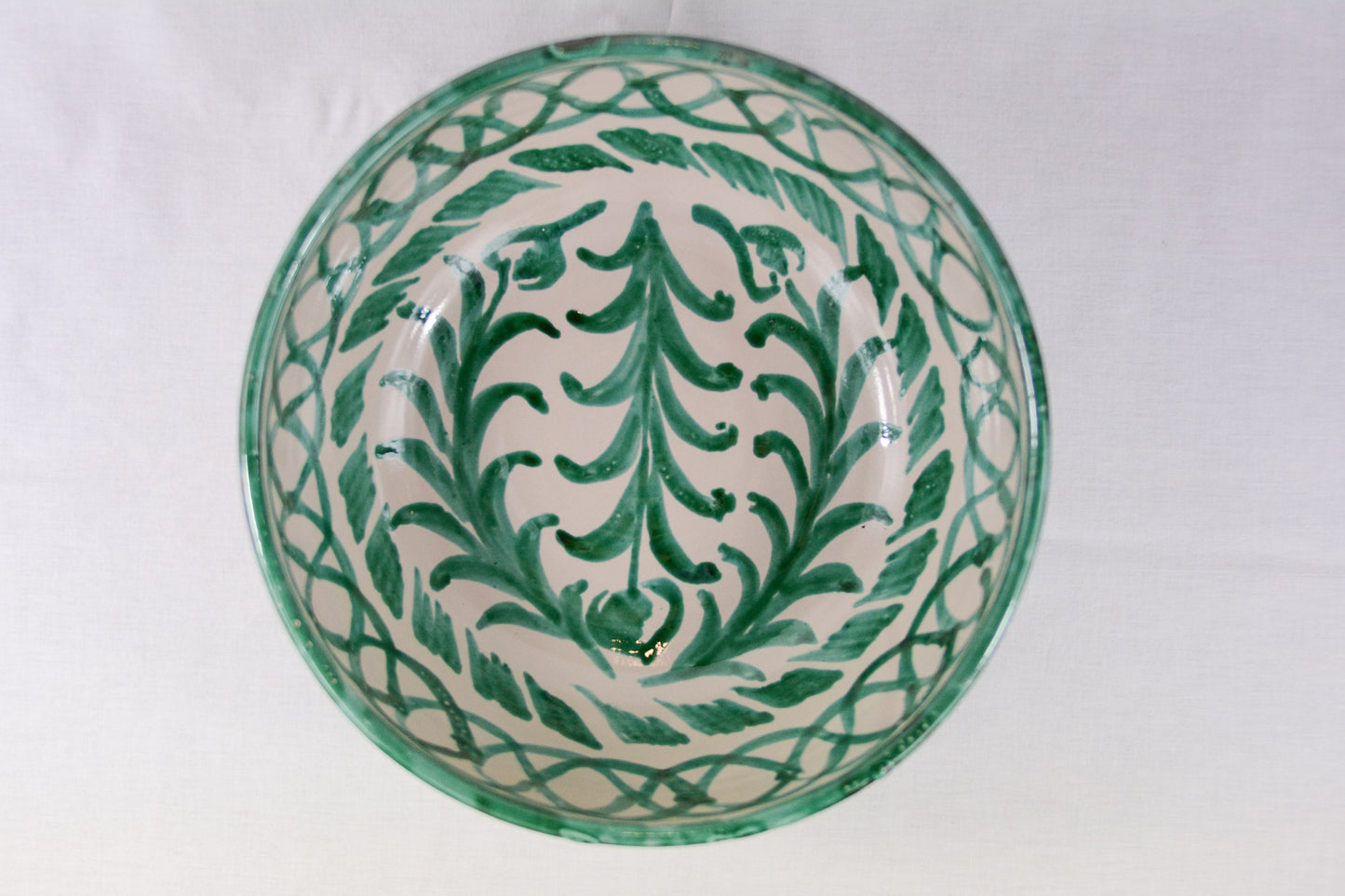 Ensaladera grande verde