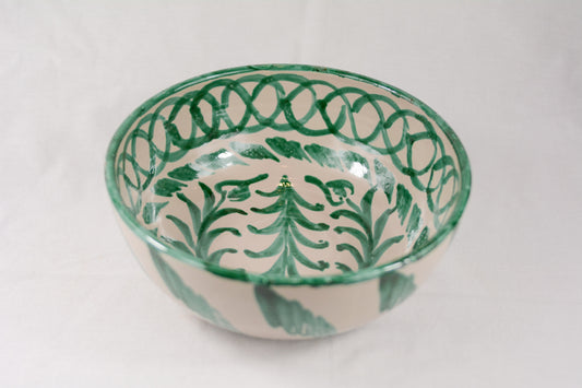 Ensaladera grande verde